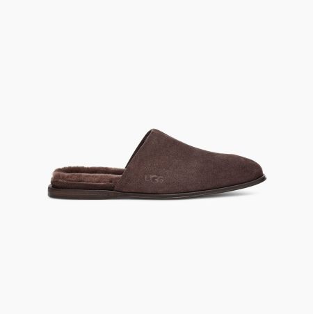 UGG Chateau Slip-On Brown Slippers for Men (YWBM74239)